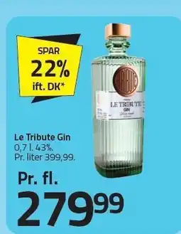 Fleggaard Le Tribute Gin tilbud
