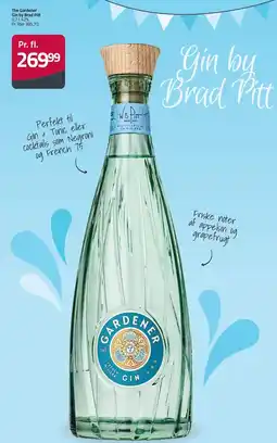 Fleggaard The Gardener Gin by Brad Pitt tilbud