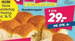 Bilka Hvedeknopper 8 stk tilbud