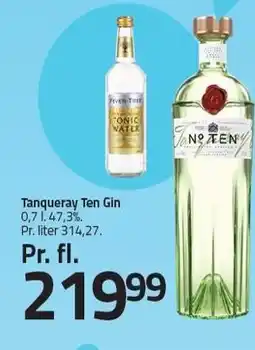 Fleggaard Tanqueray Ten Gin tilbud