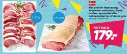Bilka Hel ovnklar flæskesteg, koteletter eller spareribs 2,8-5,2 kg tilbud