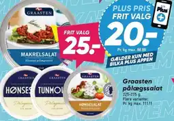 Bilka Graasten pålægssalat 225-275 g tilbud