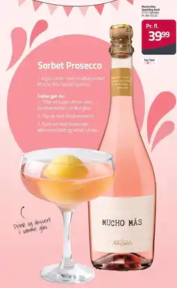 Fleggaard Mucho Mas Sparkling Rose tilbud