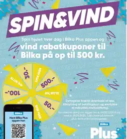 Bilka SPIN&VIND tilbud