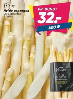 Bilka PRINCIP Hvide asparges tilbud