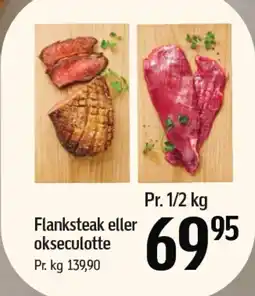 Føtex Flanksteak eller okseculotte tilbud