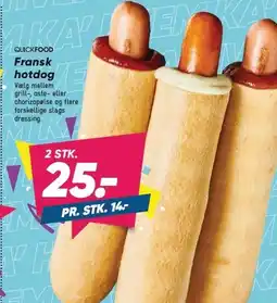 Bilka QUICKFOOD Fransk hotdog tilbud