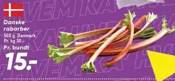 Bilka Danske rabarber tilbud