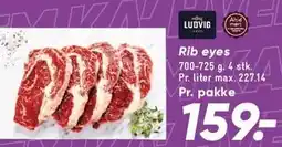Bilka LUDVIG Rib eyes tilbud