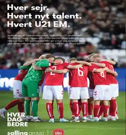 Bilka Hver sejr. Hvert nyt talent. Hvert U21 EM tilbud