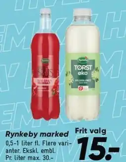 Bilka Rynkeby marked tilbud
