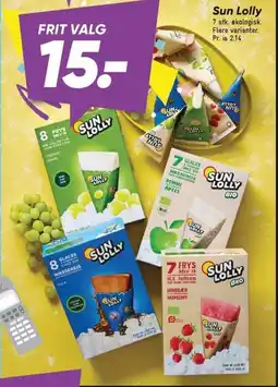 Bilka Sun Lolly tilbud