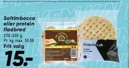 Bilka Saltimbocca eller protein fladbrød tilbud