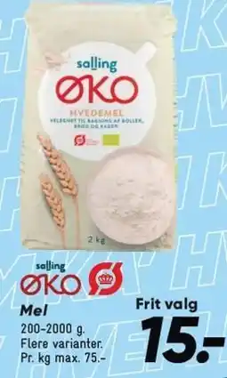 Bilka SALLING ØKO Mel tilbud