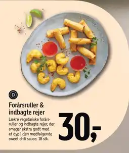 Føtex Forårsruller & indbagte rejer tilbud