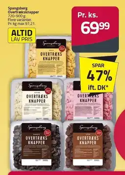 Fleggaard Spangsberg Overtræksknapper tilbud