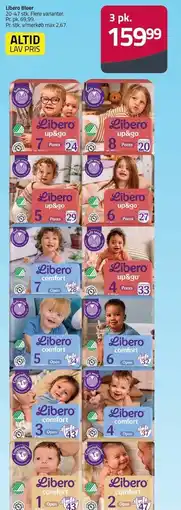 Fleggaard Libero Bleer - 3 pk tilbud