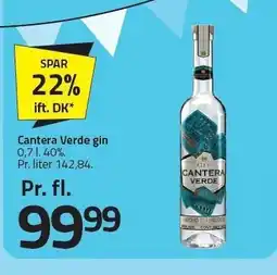Fleggaard Carter Verde gin tilbud