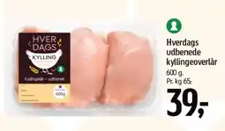 Føtex HVERDAGS udbenede kyllingeoverlår tilbud