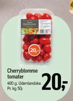 Føtex Cherryblomme tomater tilbud