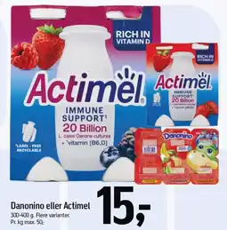 Føtex DANONINO eller Actimel tilbud
