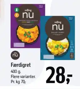 Føtex SALLING NU Færdigret tilbud