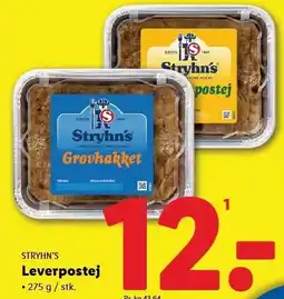 Lidl STRYHN's Leverpostej tilbud