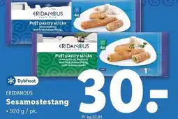 Lidl ERIDANOUS Sesamostestang tilbud