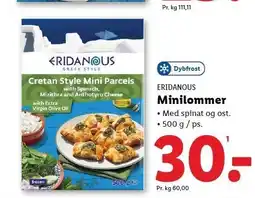 Lidl ERIDANOUS Minilommer tilbud