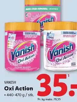 Lidl VANISH Oxi Action tilbud