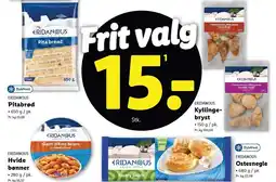 Lidl ERIDANOUS Pitabrød, Hvide bønner, Kyllingebryst eller Ostesnegle tilbud