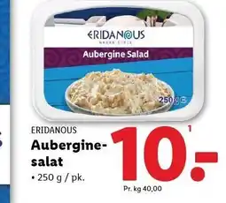 Lidl ERIDANOUS Auberginesalat tilbud