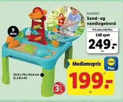 Lidl PLAYTIVE Sand- og vandlegebord tilbud