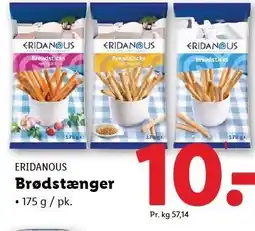 Lidl ERIDANOUS Brødstænger tilbud