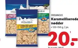 Lidl ERIDANOUS Karamelliserede nødder tilbud