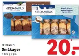 Lidl ERIDANOUS Småkager tilbud