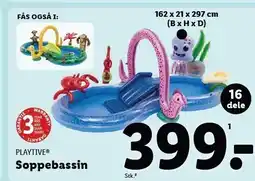 Lidl PLAYTIVE Soppebassin tilbud
