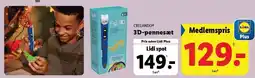 Lidl 3D-pennesæt tilbud