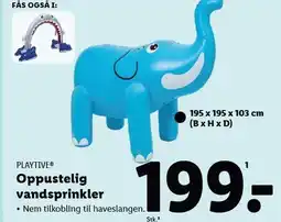 Lidl PLAYTIVE Oppustelig vandsprinkler tilbud