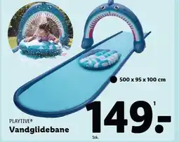 Lidl PLAYTIVE Vandglidebane tilbud
