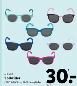 Lidl AURIOL Solbriller tilbud