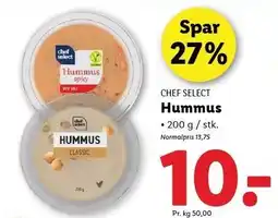 Lidl CHEF SELECT Hummus tilbud