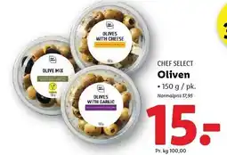 Lidl CHEF SELECT Oliven tilbud