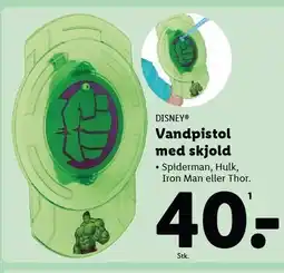 Lidl DISNEY Vandpistol med skjold tilbud