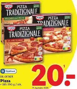 Lidl DR. OETKER Pizza tilbud