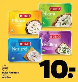 Netto Buko flødeost tilbud
