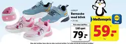 Lidl Børnesko med blink tilbud