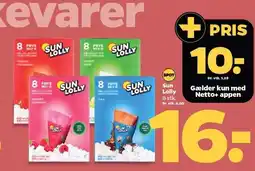 Netto Sun Lolly tilbud