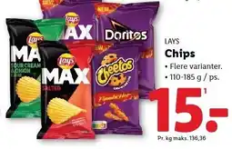 Lidl LAYS Chips tilbud
