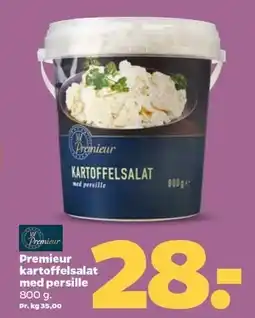 Netto Premieur kartoffelsalat med persille tilbud